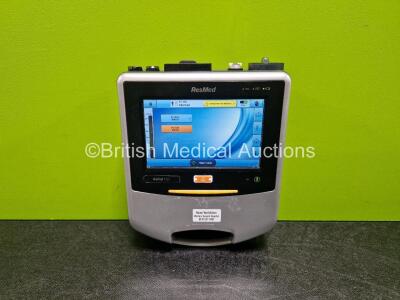 ResMed Astral 150 Touchscreen Ventilator *Software Version SX544-0601* Total Machine Hours - 19071 Hours (Powers Up)