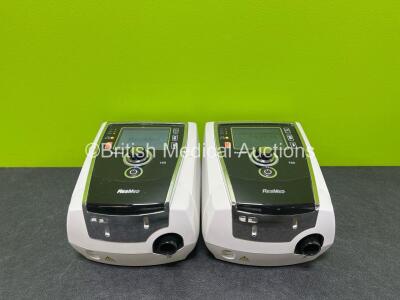 2 x Resmed Stellar 150 CPAP Units (Both Power Up with Stock Power Cables, Cables Not Included)