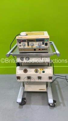 Eschmann TD411RS Electrosurgical Diathermy Unit on Eschmann ST80 Suction Unit (Powers Up) *S/N 0469*