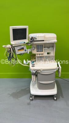 Datex-Ohmeda Aespire Anaesthesia Machine with Datex-Ohmeda 7900 Software Version 4.8 PSVPro, Datex-Ohmeda Anaestheisa Monitor, Datex-Ohmeda Module Rack with E-PRESTN Module with SPO2, P1/P2, T1/T2, NIBP and ECG Options, E-CAiOV Gas Module with Spirometery