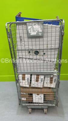 Cage of Baxter and Gambro Dialysis Spare Parts / Consumables (Cage Not Included)