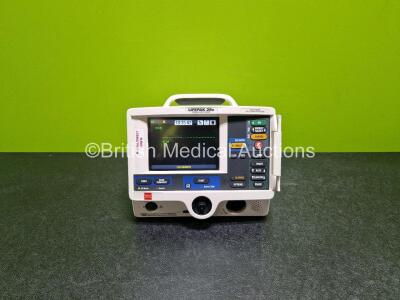 Physio Control Medtronic Lifepak 20e Defibrillator / Monitor *Mfd - 2013* (Powers Up) Including, Pacer ECG and Printer Options and 1 x Li-ion Battery *gl*