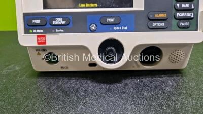 Physio Control Medtronic Lifepak 20e Defibrillator / Monitor *Mfd - 2016* (Powers Up) Including, Pacer ECG and Printer Options and 1 x Li-ion Battery - 3