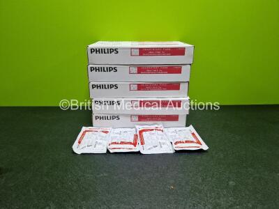 10 x Boxes of 10 x Philips M3713A Adult / Child Heartstart Pad Plus Multifunction Electrode Pads (All Exp 08 - 2-024)