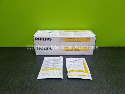 10 x Philips M3716A Adult / Child Radiolucent Heartstart Pad Plus Multifunction Electrode Pads (All Exp 07 - 2-024)