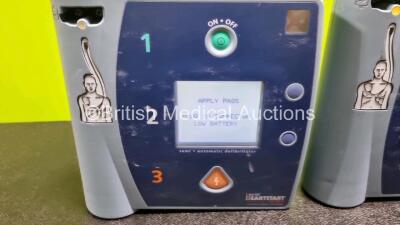 3 x Laerdal Heartstart FR2 Defibrillators (2 x Power Up with Stock Battery Stock Battery Not Included) - 2