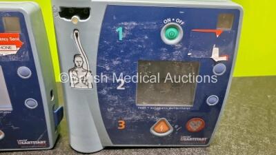 3 x Laerdal Heartstart FR2 Defibrillators (2 x Power Up with Stock Battery Stock Battery Not Included) - 4