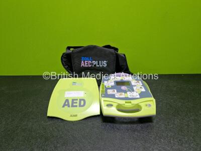 Zoll AED Plus Defibrillator (Powers Up) in Case with Duracell Lithium Batteries