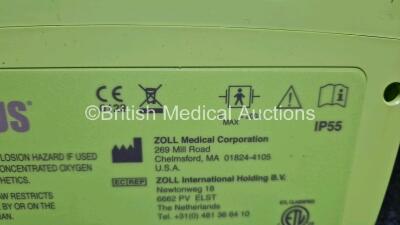 Zoll AED Plus Defibrillator (Powers Up) in Case with Duracell Lithium Batteries - 4