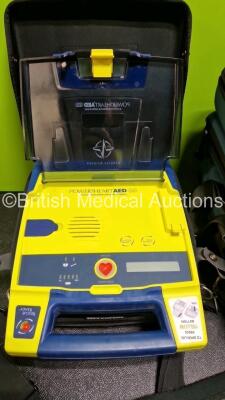 5 x Cardiac Science Powerheart AED G3 Defibrillators 4 x in Case with 2 x LiSCO2 Batteries - 2