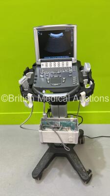 SonoSite M-Turbo Portable Ultrasound Ref P08189-81 *S/N WK180Y* **Mfd 09/2012** Boot Version 51.80.106.030 ARM Version 51.80.107.004 with 2 x Transducer / Probes (HLF38x/13-6 MHz Ref P07682-30 * Mfd 2012* / C60x/5-2 MHz Ref P07680-30 *Mfd 2012*) on SonoSi