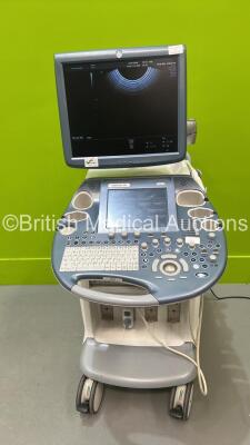 GE Voluson E8 Expert Flat Screen Ultrasound Scanner Software Version A7.0.7.1969 *S/N 14513YP6* **Mfd 02/2008** with 1 x Transducer / Probe (IC5-9-D Ref 5194434 *Mfd 02/2008*) Sony DVO-1000MD DVD Recorder and Sony UP-D897 Digital Graphic Printer (Powers U