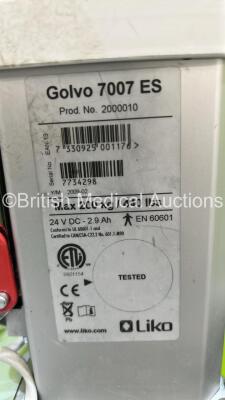 Mixed Lot Including 1 x Polar Air II CairCooler (Powers Up with Damaged Button) and Liko Golvo 7007 ES Hoist with Battery (No Movement - Possible Flat Battery) *7734298 / 05083* - 4
