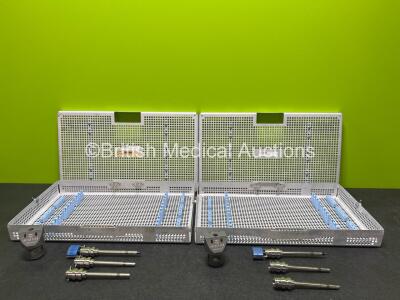 2 x da Vinci Surgical System Trays (Incomplete - See Photos)