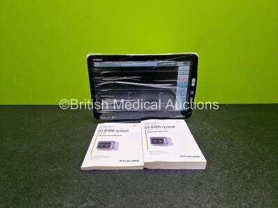 Fukuda Denshi DS-8400 Patient Monitoring System *Mfd - 2019* (Like New in Box with) with Manuals and OTO-13 Lower Trolly Unit *Stock Photo*