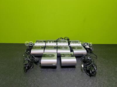 5 x ResMed S9 Escape CPAPS (All Power Up) with 5 x H5i Humidifiers and 5 x Power Supplies