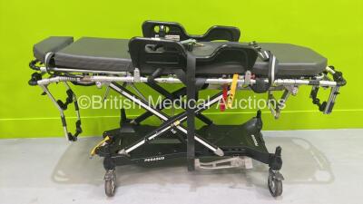 Ferno Pegasus Hydraulic Ambulance Stretcher with Mattress (Hydraulics Tested Working) *S/N PEG-5244*