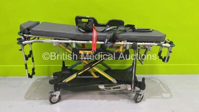 Ferno Pegasus Hydraulic Ambulance Stretcher with Mattress (Hydraulics Tested Working) *S/N PEG-3416*