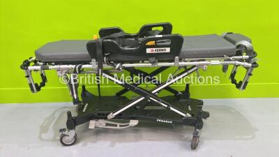 Ferno Pegasus Hydraulic Ambulance Stretcher with Mattress (Hydraulics Tested Working) *S/N PEG6139*