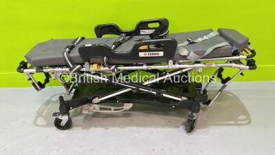 Ferno Pegasus Hydraulic Ambulance Stretcher with Mattress (Hydraulics Tested Working) *S/N PEG5327*