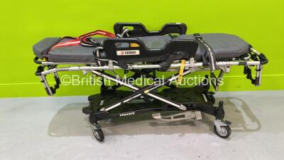 Ferno Pegasus Hydraulic Ambulance Stretcher with Mattress (Hydraulics Tested Working) *S/N PEG4810*