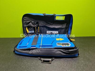 Zoll Autopulse Plus Model 100 Resuscitation System *Mfd - 2014* (No Power Suspected Flat Battery) In Carry Case with 1 x Li-Ion Battery