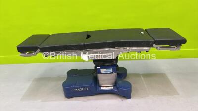 Maquet AlphaMaxx Electric Operating Table with Cushions (Powers Up)