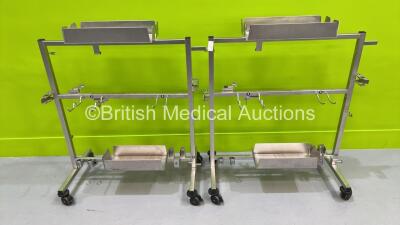 2 x Maquet Accessory Trolleys