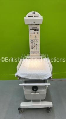 Drager Infant Resuscitaire with Mattress - Missing Casing - See Photo (Powers Up) *S/N LW02930*