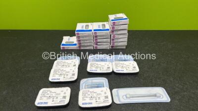 Job Lot of Dentsply Astra Tech Implant System Including 5 x HealDesign EV 3.6 Ref 25796, 5 x Cover Screw EV 3.6 Ref 25281, 7 x OsseoSpeed EV 3.6S-13mm Ref 25225, 1 x OsseoSpeed EV 3.6S-11mm, 1 x 1-Drill EV-GS 6-8mm Ref 26051, 2 x 1-Drill EV-GS 9-11mm, 3 x