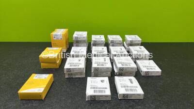 Job Lot of 7 x Cochlear Sterile Products Including 1 x BIA400 Implant 4mm Ref 9333, 2 x BA300 Abutment 9mm Ref 92131, 4 x BIA400 Implant 4mm Ref 93329 and 30 x Oticon Sterile Products Including 4 x Guide Drill 3-4mm Ref M50287, 3 x Ponto BHX Implant 4mm R