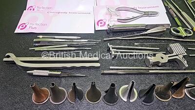 Job Lot Including 22 x Nippers GP 13cm Straight S/Sp W/c Smooth Handle and Various Surgical Instruments - 7