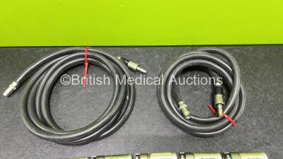 6 x MicroAire Pulse Lavage Ref 5740-100 Handpieces with 2 x Air Hoses - 3