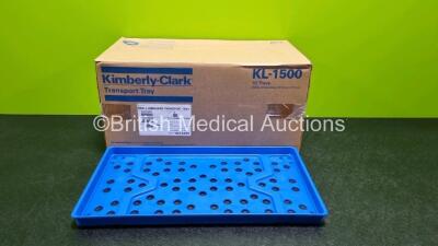 40 x Kimberly Clark KL-1500 Small Kimguard Transport Trays (10 x Only in Photo)
