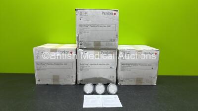 4 x Boxes of Penlon BactiTrap Pipeline Protection Unit Anti-Bacterial Filters Ref 9970-001