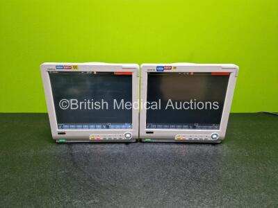 2 x Mindray BeneView T8 Patient Monitors (Both Power Up)