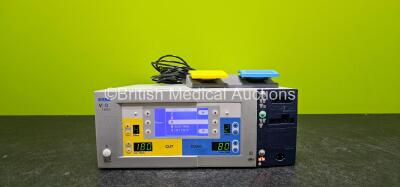 ERBE VIO 200S Electrosurgical / Diathermy Unit Software Version 2.0.3 with 1 x ERBE Dual Pedal Footswitch Ref 20189-302 (Powers Up) *SN 11348509*
