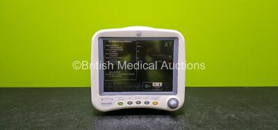 GE Dash 4000 Patient Monitor Including ECG, NBP, SpO2, BP1, BP2, Temp/CO and CO2 Options (Powers Up and No Batteries - See Photos) *SN SD008199330GA*