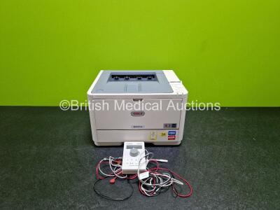 Mixed Lot Including Including 1 x Oki B431 Printer (No Power) and 1 x Life Tech EZ Stim 2 Stimulator