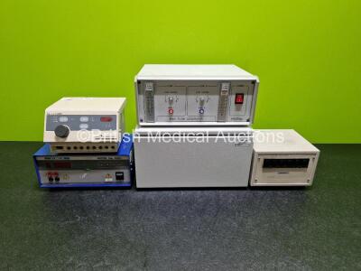 Job Lot Including 1 x InfoDisp Bias Flow Generator, 1 x Gibco Brl Model 400L Microcomputer Electrophoresis Power Supply, 1 x Life Technologies 350EX Power Supply, 1 x ICS T-600 Isolation Transformer and 1 x Electroforce Unit