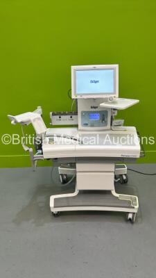 Drager Perseus A500 Anaesthesia Machine Ref MK06000 Software Version 2.03 Build 22147 *Mfd 2018-03* with Absorber, Hoses and Accessories (Powers Up)