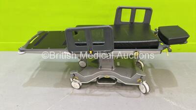 Anetic Aid QA4 Manual Function Surgery Trolley with 2 x Cushions (Hydraulics Tested Working) *S/N 480*