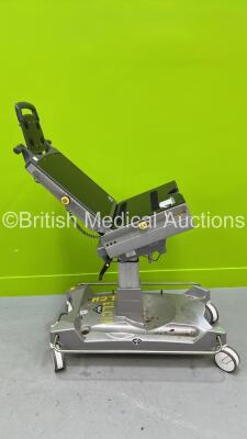 Anetic Aid QA4 Electric Surgery Trolley (Unable to Power Test Due to No Controller - Incomplete / Damaged - See Pictures) *S/N 666*