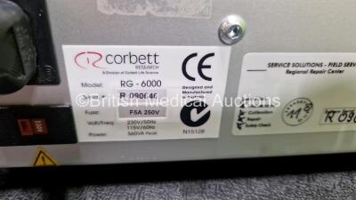 Corbett RG-6000 5 Plex HRM PCR System (Powers Up) - 4