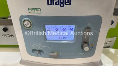 Drager Perseus A500 Anaesthesia Machine Ref MK06000-30 Software Version 2.03 Build 22147 *Mfd 2015* with Hoses and Accessories (Powers Up) - 2