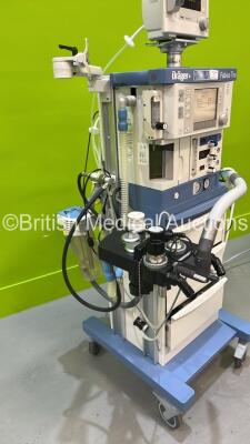 Drager Fabius Tiro Anaesthesia Machine Software Version 3.37a - Total Run Hours 15047 Total Ventilator Hours 84 with Drager Vamos Plus Gas Monitor, Bellows and Hoses (Powers Up) *S/N ASLC-0005* - 4
