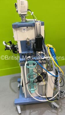 Drager Fabius Tiro Anaesthesia Machine Software Version 3.37a - Total Run Hours 15047 Total Ventilator Hours 84 with Drager Vamos Plus Gas Monitor, Bellows and Hoses (Powers Up) *S/N ASLC-0005* - 5