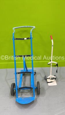 2 x Gas Canister Trolleys