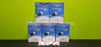 5 x Boxes of TonoClear Single Use Tonometer Prism for Goldman Applanation Tonometry Ref 2414-P-7045 *Expiry Date 30-06-2024*