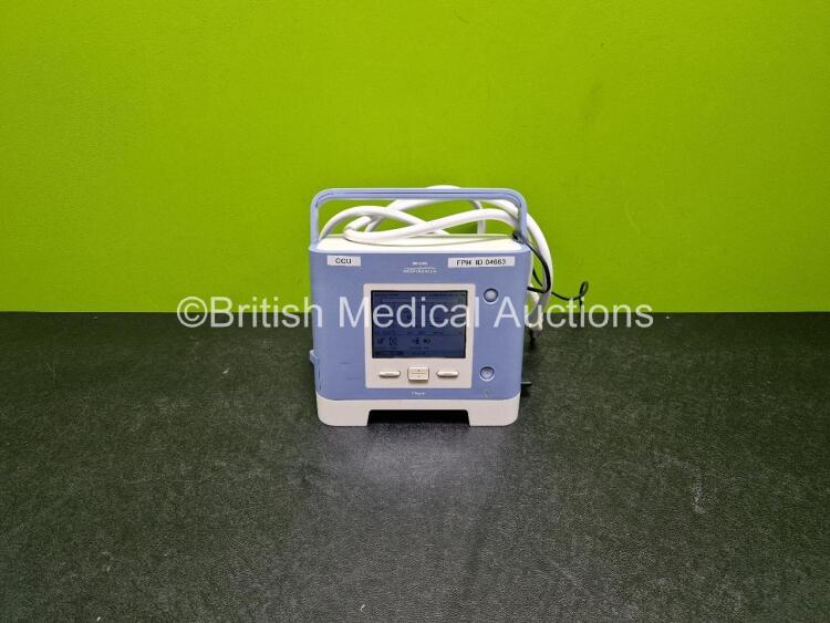 Philips Respironics Trilogy 202 Ventilator Software Version 14.2.04 (Powers Up) with Hose *SN TV0110504*